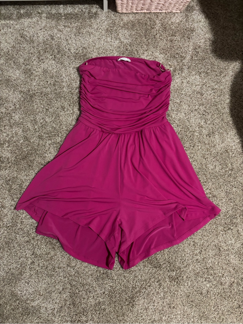 Strapless Romper